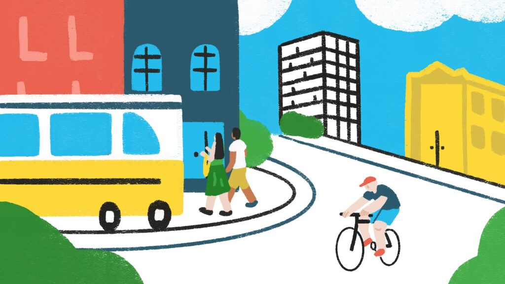 Infographic: public transport health benefits